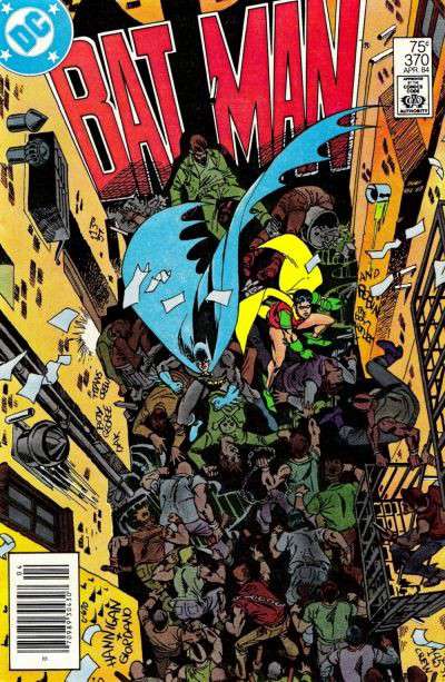 Batman #370 Newsstand Edition