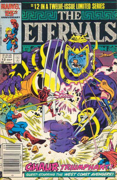 The Eternals (Ltd. Series) #12 Newsstand Edition