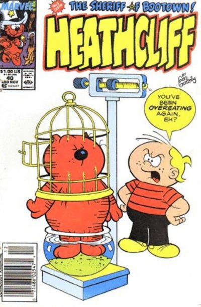 Heathcliff #40 Newsstand Edition