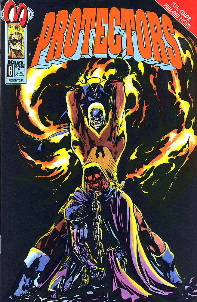 The Protectors (Malibu) #6 Collector’s Set