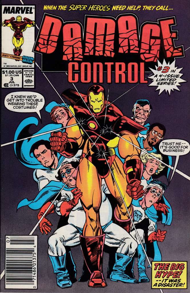 Damage Control (Vol. 1) #3 Newsstand Edition