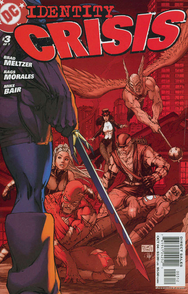 Identity Crisis #3  - 2nd printing