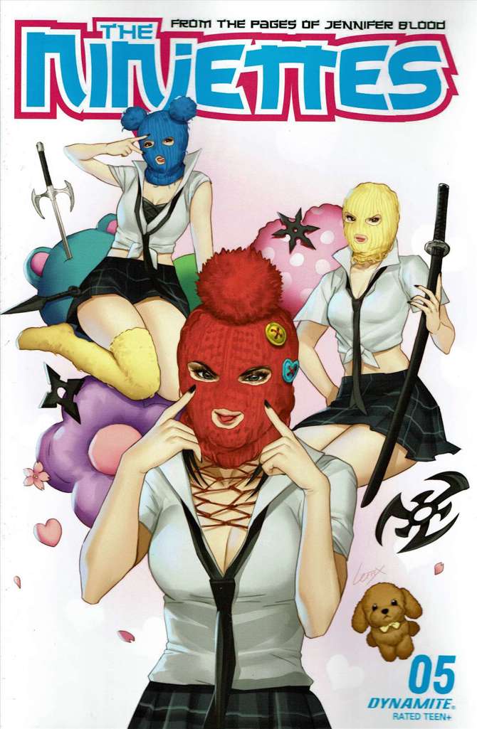 The Ninjettes (2nd Series) #5 Variation A