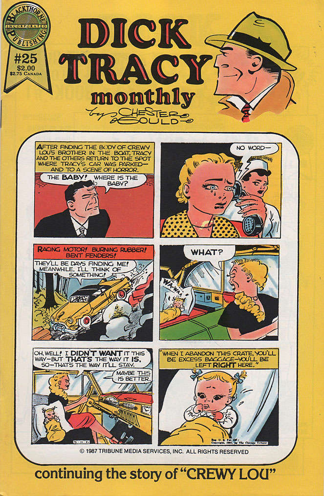 Dick Tracy Monthly (Blackthorne) #25