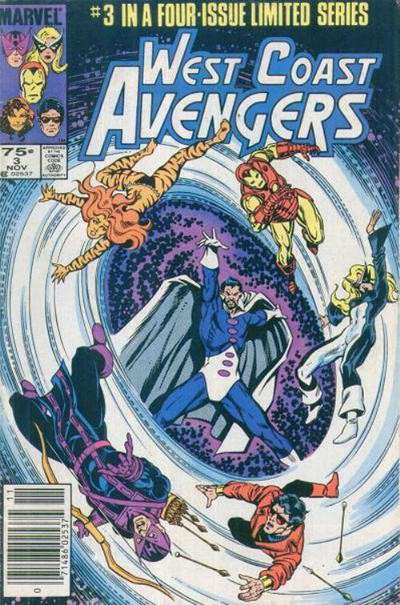 West Coast Avengers (Ltd. Series) #3 Newsstand Edition