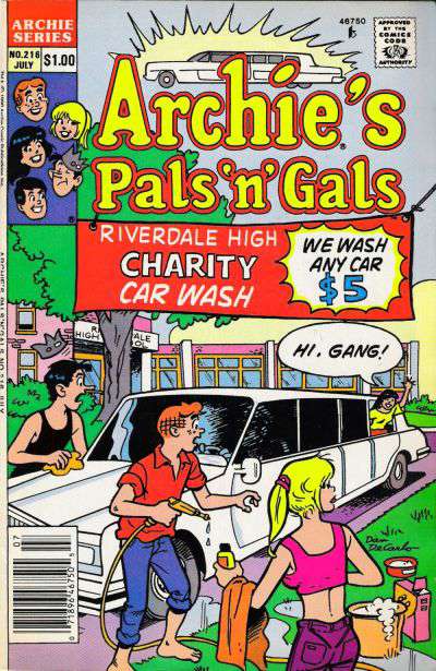 Archie’s Pals ’n Gals #216 Newsstand Edition