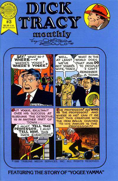 Dick Tracy Monthly (Blackthorne) #3