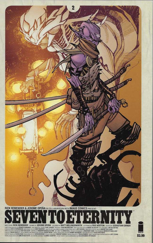 Seven to Eternity #2 Variation B