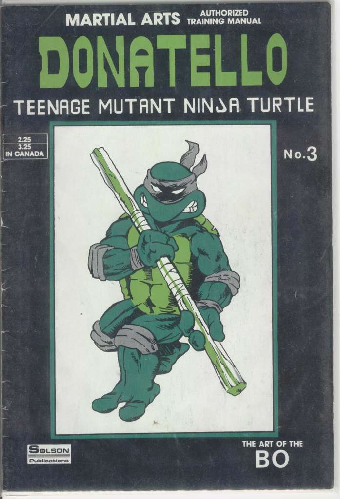 Teenage Mutant Ninja Turtles Authorized Martial Arts Training Manual #3