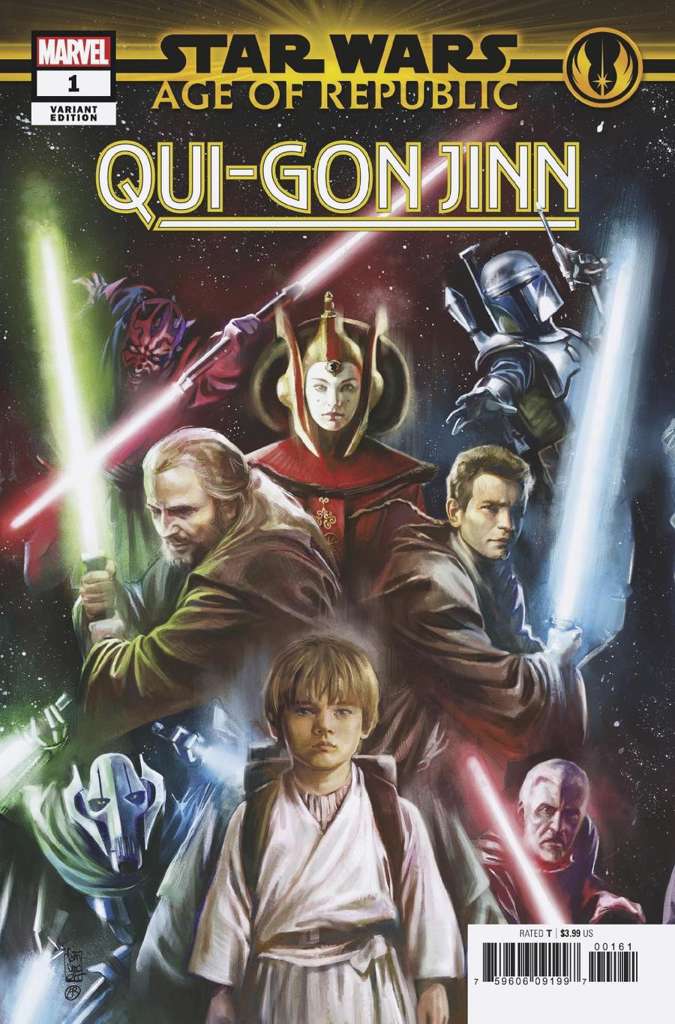 Star Wars: Age of Republic—Qui-Gon Jinn #1 Variation E