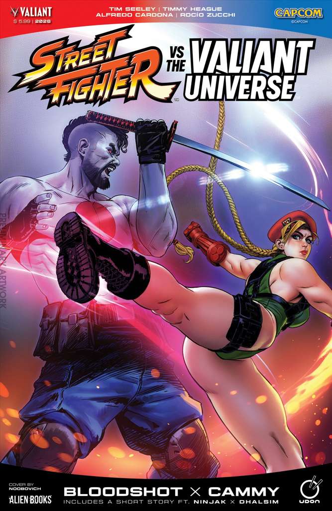 Street Fighter vs. the Valiant Universe #1 Variation D
