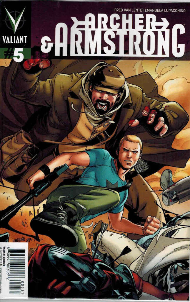 Archer and Armstrong (2nd Series) #5 Variation D