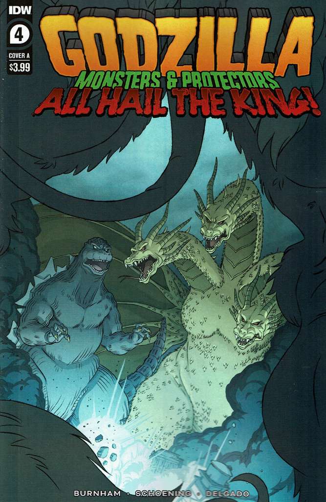 Godzilla: Monsters & Protectors All Hail the King! #4 Variation A