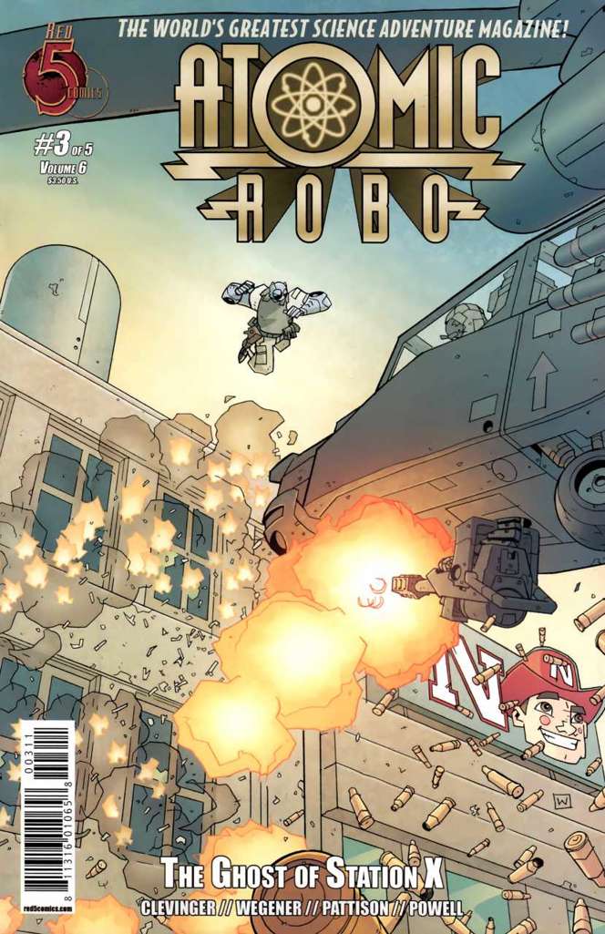 Atomic Robo and the Ghost of Station X #3