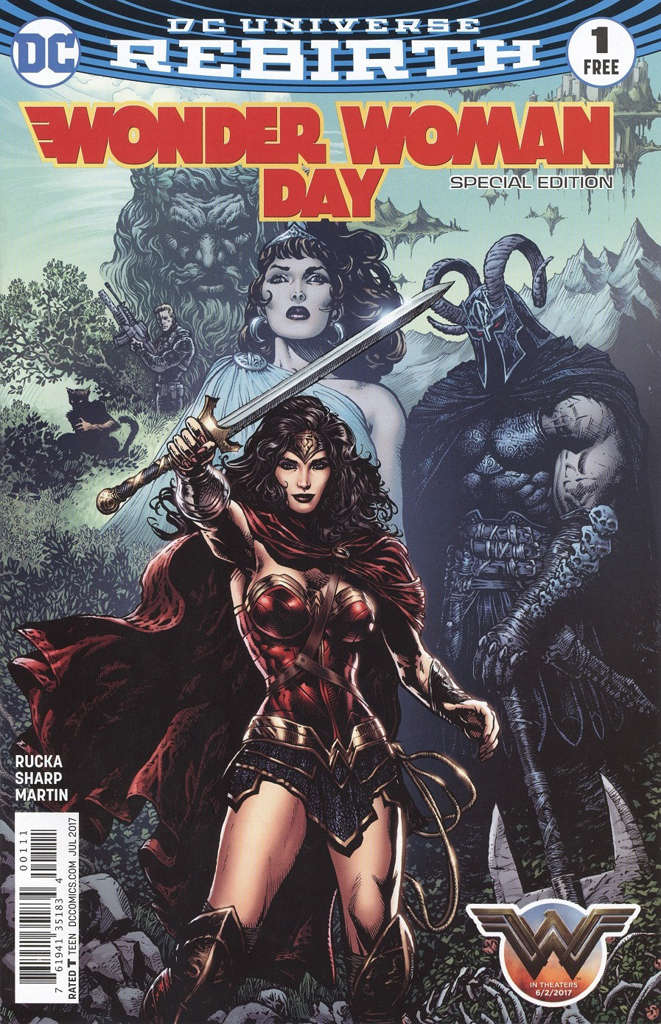 Wonder Woman (5th Series) #1  - 3rd printing