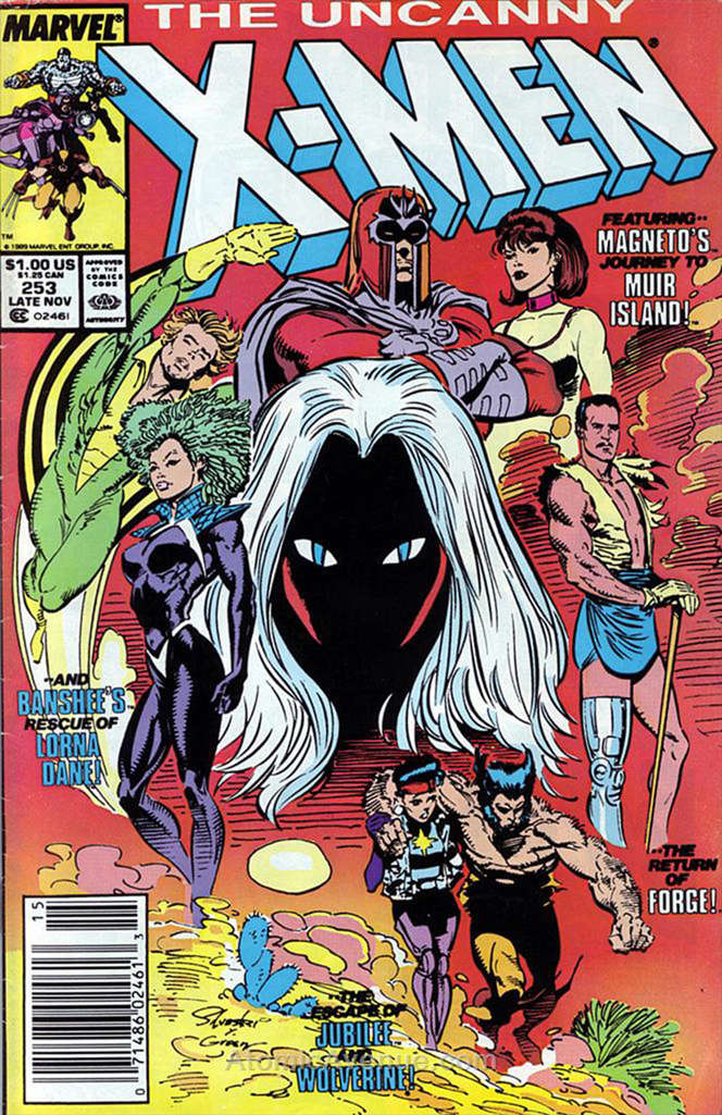 The Uncanny X-Men #253 Newsstand Edition