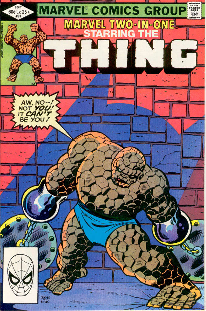 Marvel Two-In-One #91