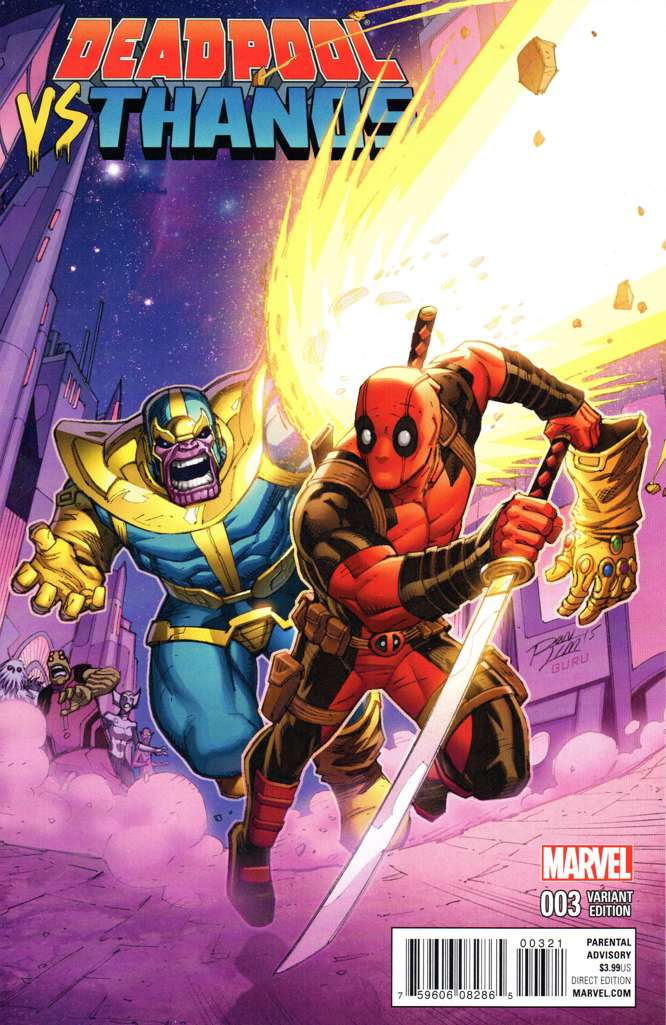 Deadpool Vs. Thanos #3 Variation A