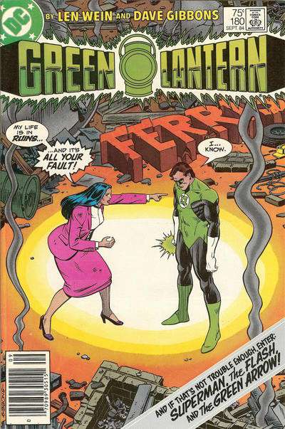 Green Lantern (2nd Series) #180 Newsstand Edition