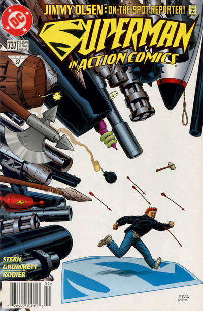Action Comics #737 Newsstand Edition