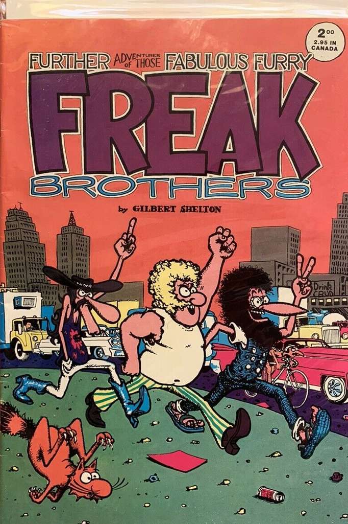 The Fabulous Furry Freak Brothers #2  - 12th printing