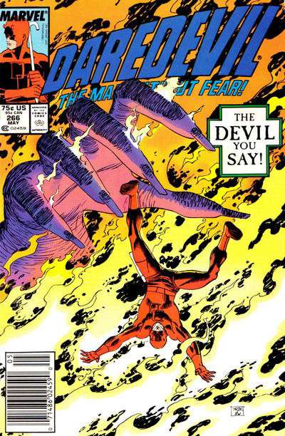 Daredevil #266 Newsstand Edition