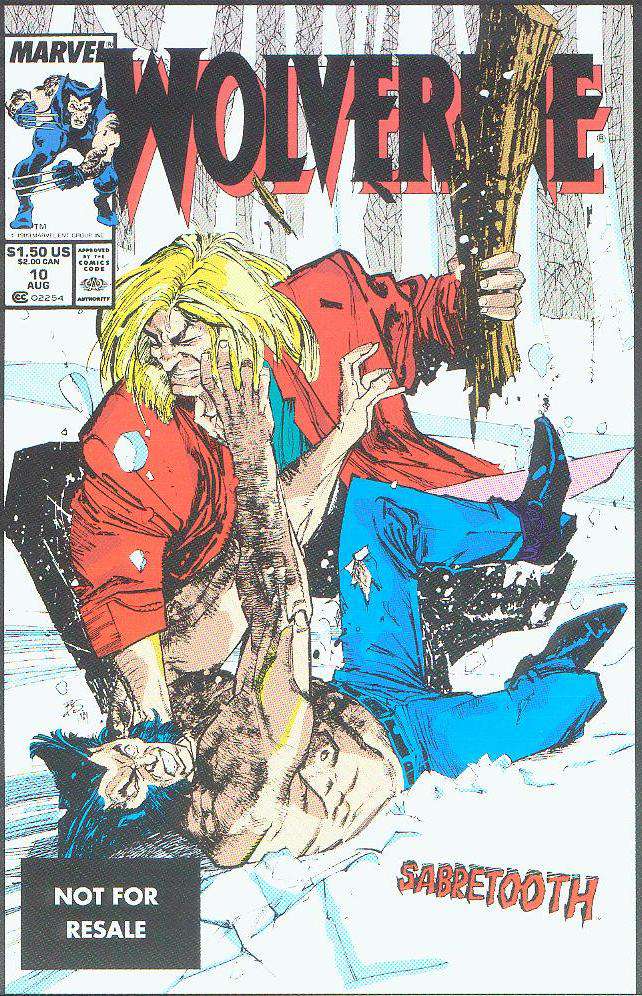 Wolverine #10  - 2nd printing