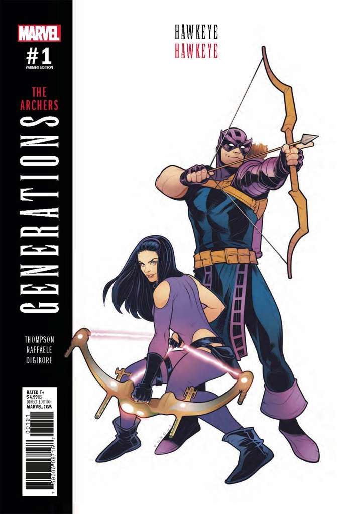 Generations: Hawkeye & Hawkeye #1 Variation A