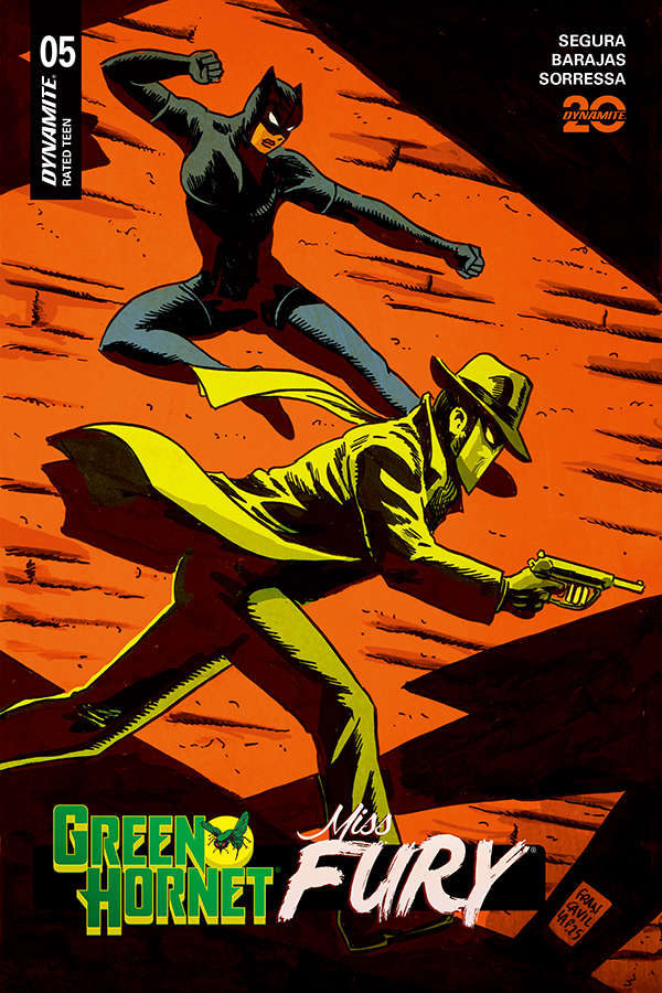 Green Hornet/Miss Fury #5 Variation A