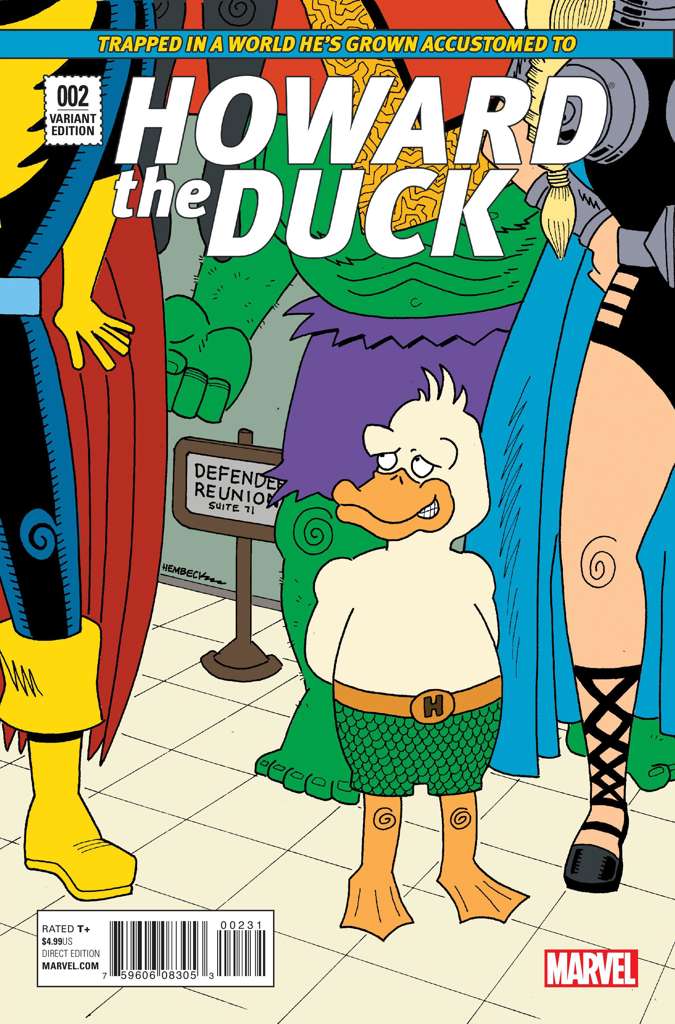 Howard the Duck (5th Series) #2 Variation B