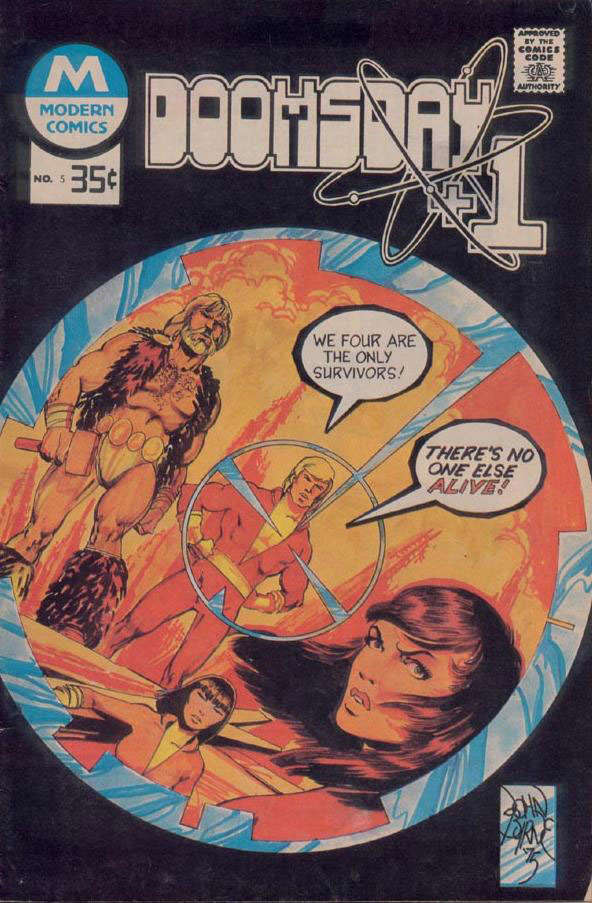 Doomsday + 1 (Charlton) #5  - 2nd printing