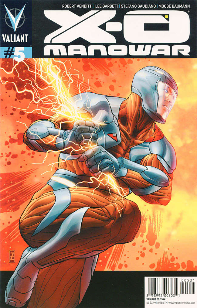X-O Manowar (3rd Series) #5 Variation B
