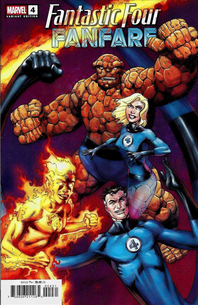 Fantastic Four Fanfare #4 Variation B
