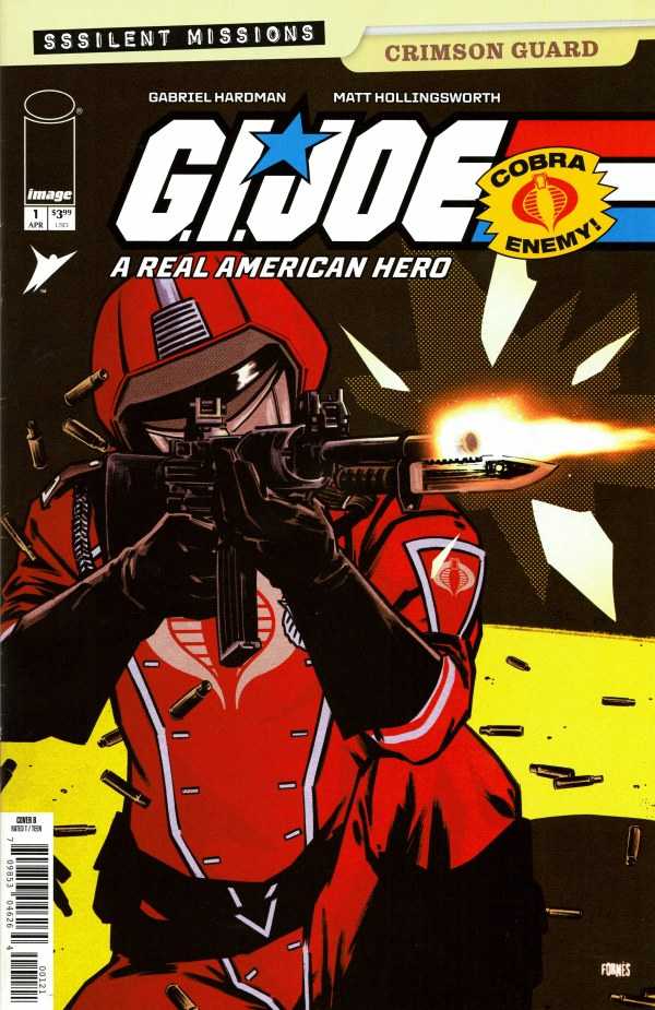 G.I. Joe, a Real American Hero Sssilent Missions Crimson Guard #1 Variation B