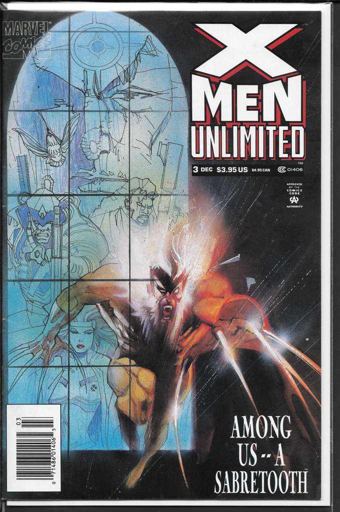 X-Men Unlimited #3 Newsstand Edition