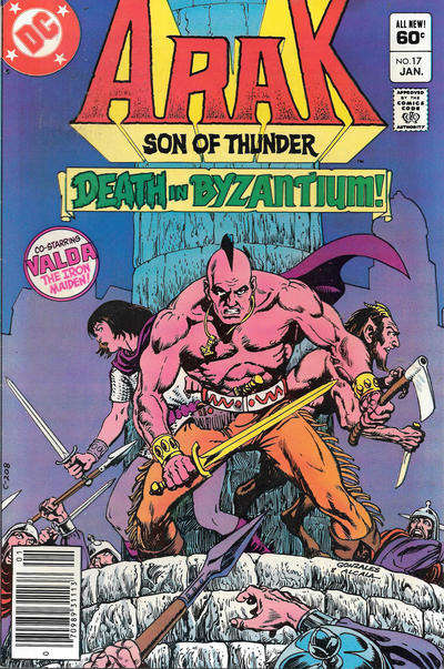 Arak Son of Thunder #17 Newsstand Edition