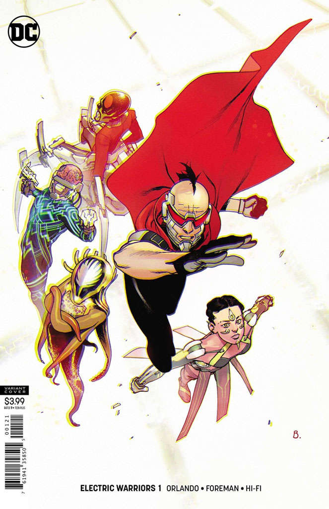 Electric Warriors #1 Variation A