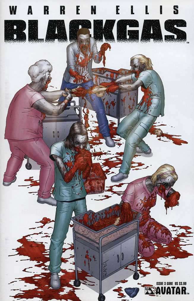 Blackgas (Warren Ellis…) #3 Variation C