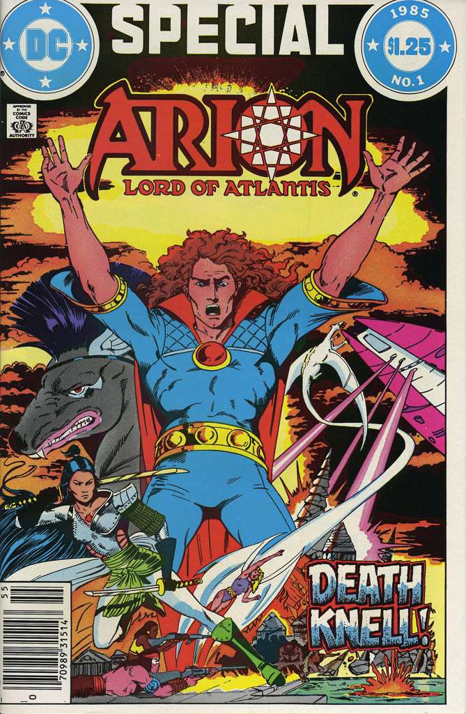 Arion, Lord of Atlantis Special Edition #1 Newsstand Edition