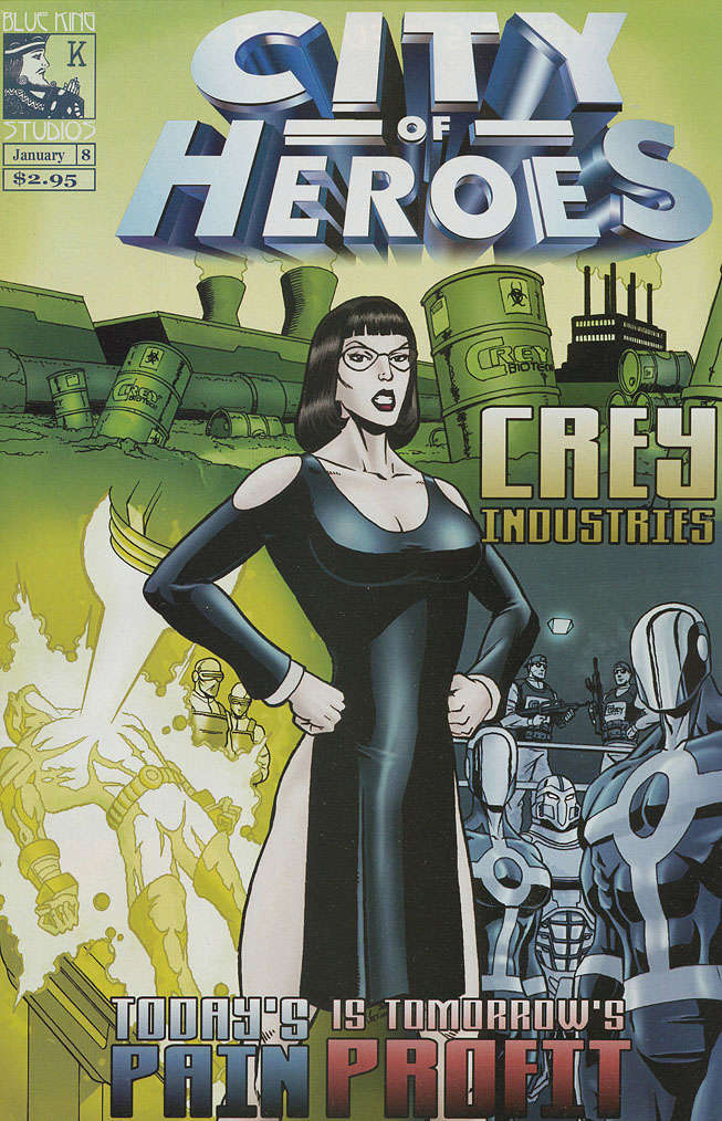 City of Heroes (Blue King) #8