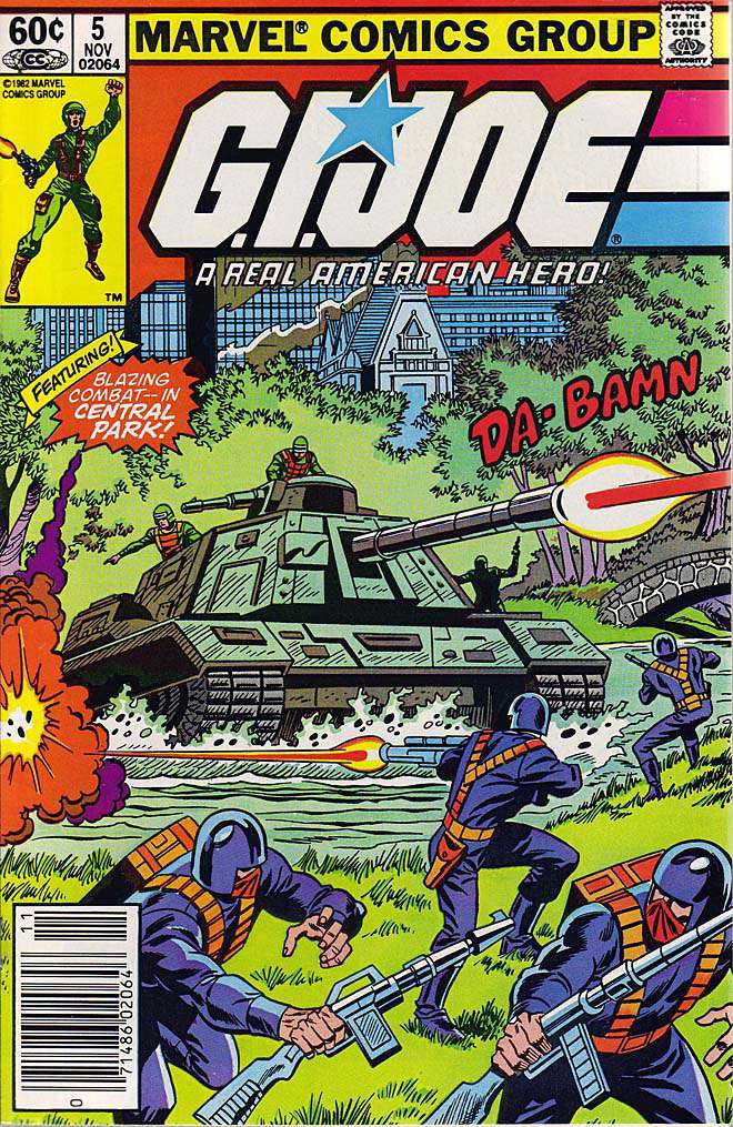 G.I. Joe, a Real American Hero #5 Newsstand Edition