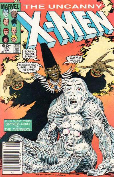 The Uncanny X-Men #190 Newsstand Edition