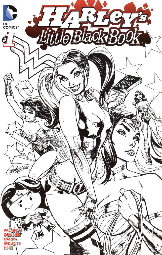 Harley’s Little Black Book #1 Variation C