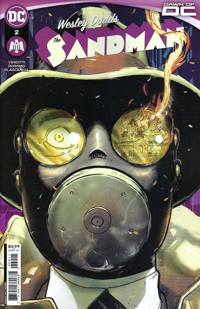 Wesley Dodds: The Sandman #2 Variation A