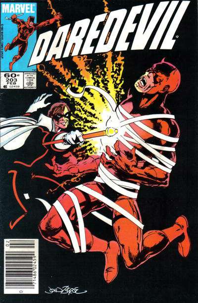 Daredevil #203 Newsstand Edition