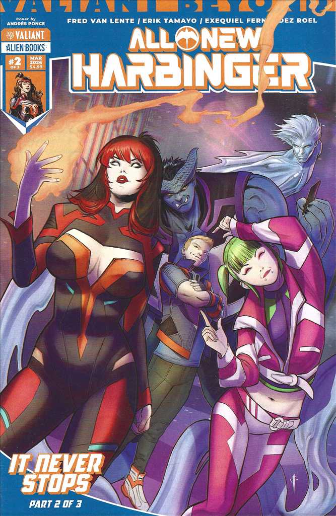 Valiant Beyond: All-New Harbinger #5 Variation A