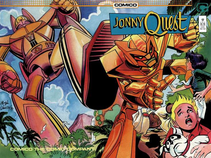 Jonny Quest (Comico) #17