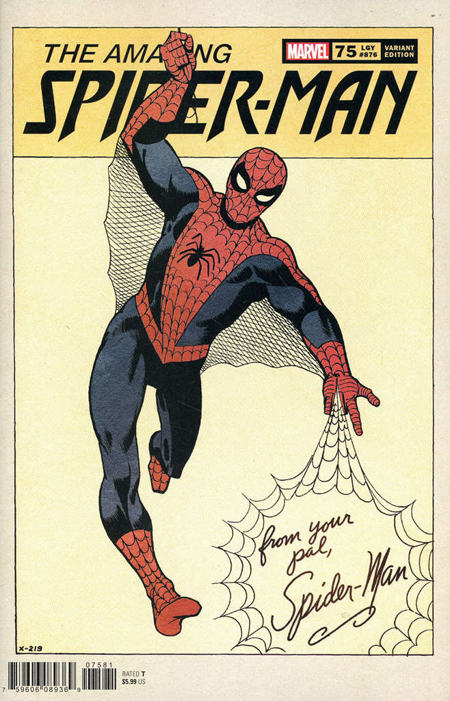The Amazing Spider-Man (5th Series) #75 Variation G