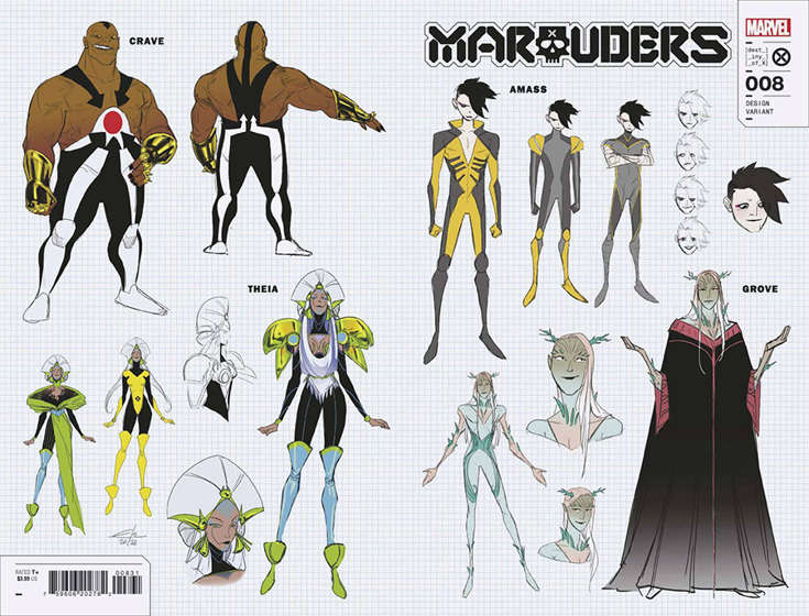 Marauders (2nd Series) #8 Variation B