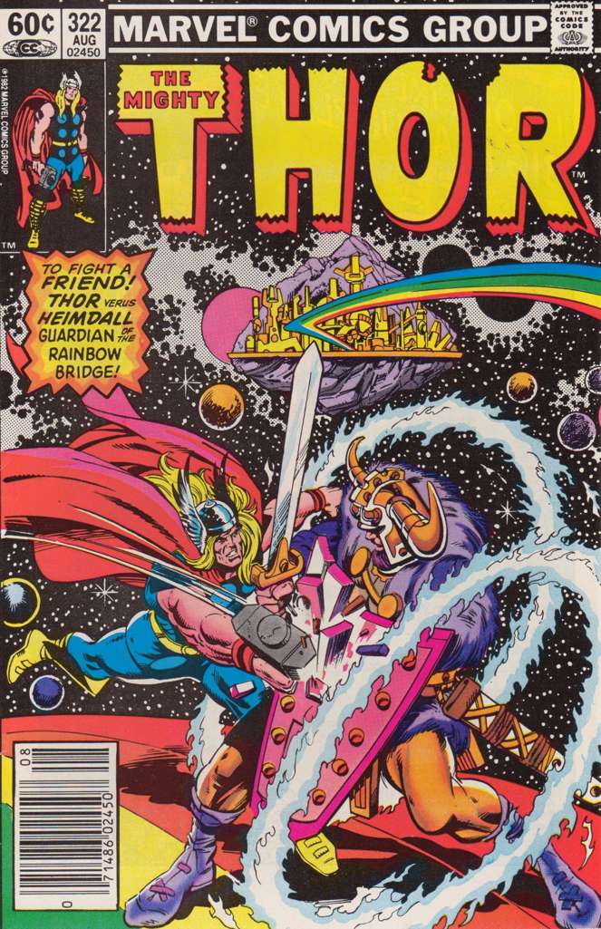 Thor #322 Newsstand Edition